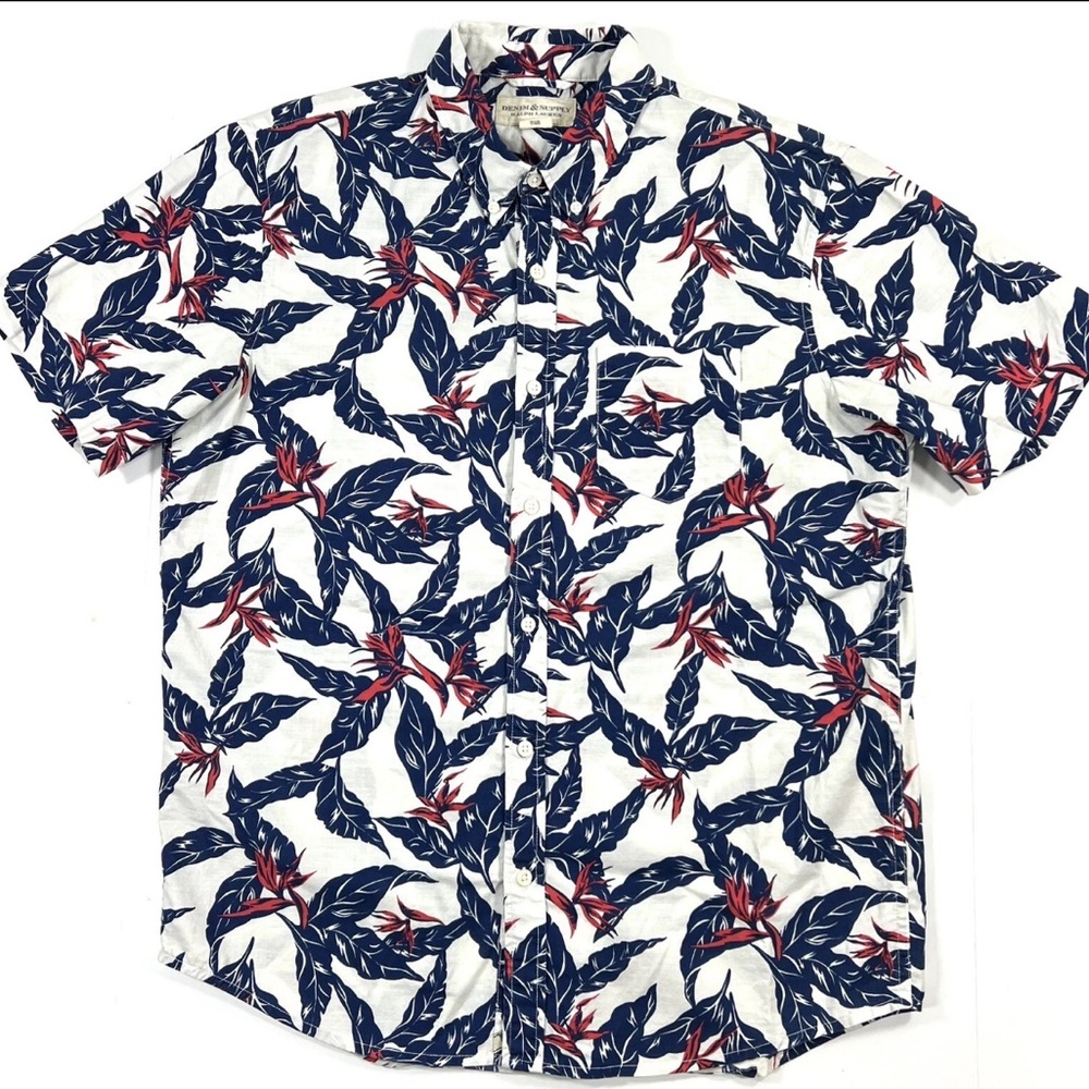 Ralph Lauren Hawaiian Floral Short Sleeve button up